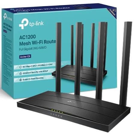 Router TP-Link Archer C6 AC1200 Gigabit